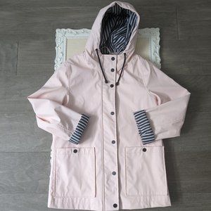 Topshop Rain Jacket/Coat - Pink (SZ 2Petite)